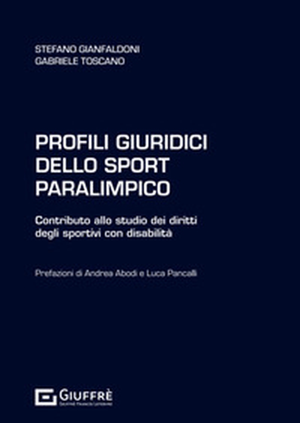 Profili giuridici dello sport paralimpico - Librerie.coop Profili giuridici dello sport paralimpico - Librerie.coop