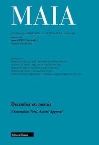 Maia. Rivista di letterature classiche - Vol. 1 - Librerie.coop