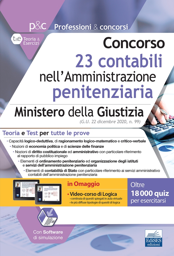 Concorso 23 Contabili Ministero della Giustizia - Amministrazione Penitenziaria - Librerie.coop Concorso 23 Contabili Ministero della Giustizia - Amministrazione Penitenziaria - Librerie.coop