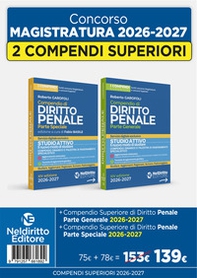 Kit compendi superiori di diritto penale. Parte generale + parte speciale 2026 - Librerie.coop