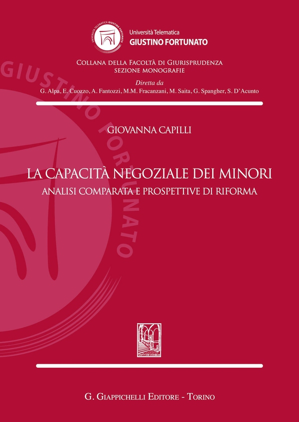 La capacità negoziale dei minori - Librerie.coop La capacità negoziale dei minori - Librerie.coop