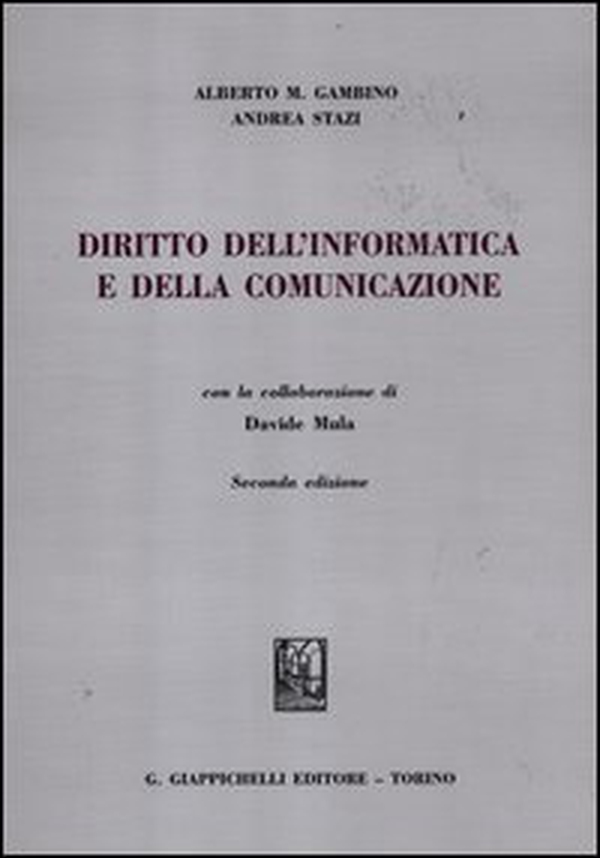 Diritto dell'informatica e della comunicazione - Librerie.coop Diritto dell'informatica e della comunicazione - Librerie.coop