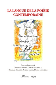 La langue de la poésie contemporaine - Librerie.coop