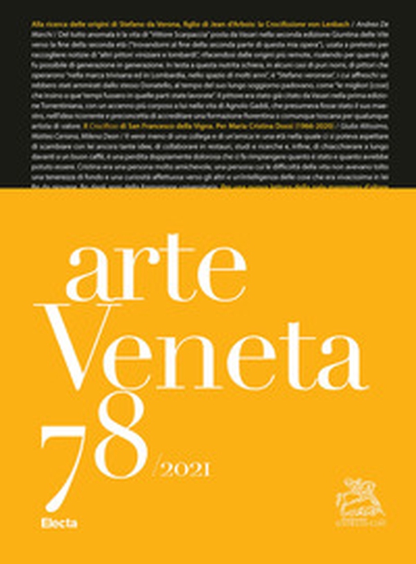 Arte veneta. Rivista di storia dell'arte - Librerie.coop Arte veneta. Rivista di storia dell'arte - Librerie.coop
