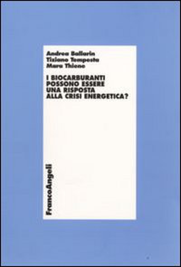 I biocarburanti possono essere una risposta alla crisi energetica? - Librerie.coop I biocarburanti possono essere una risposta alla crisi energetica? - Librerie.coop