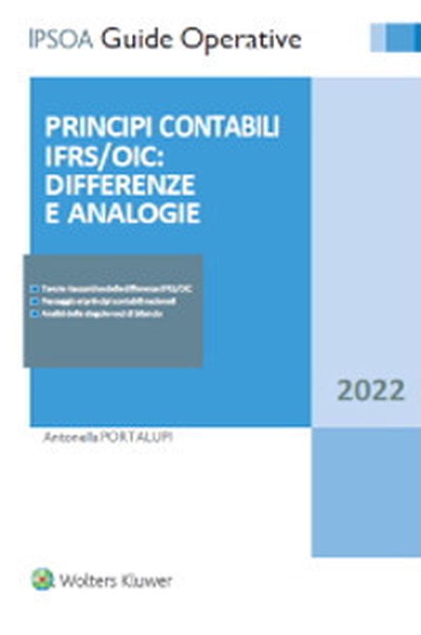 Principi contabili OIC/IFRS: differenze e analogie - Librerie.coop Principi contabili OIC/IFRS: differenze e analogie - Librerie.coop