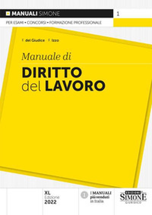 Manuale di diritto del lavoro - Librerie.coop Manuale di diritto del lavoro - Librerie.coop