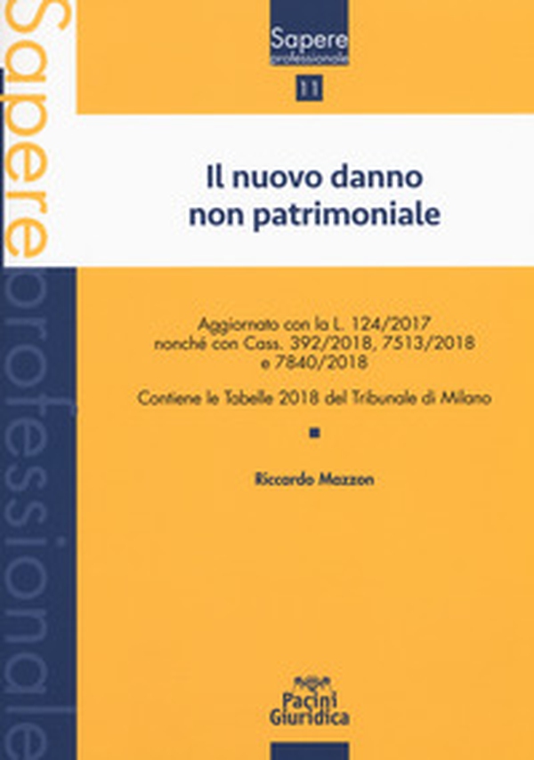 Il nuovo danno non patrimoniale - Librerie.coop Il nuovo danno non patrimoniale - Librerie.coop