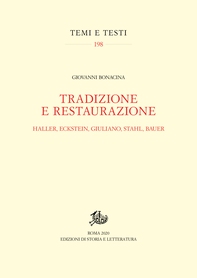 Tradizione e Restaurazione - Librerie.coop
