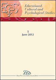 Journal of educational, cultural and psychological studies (ECPS Journal) (2012). Ediz. italiana e inglese - Vol. 5 - Librerie.coop