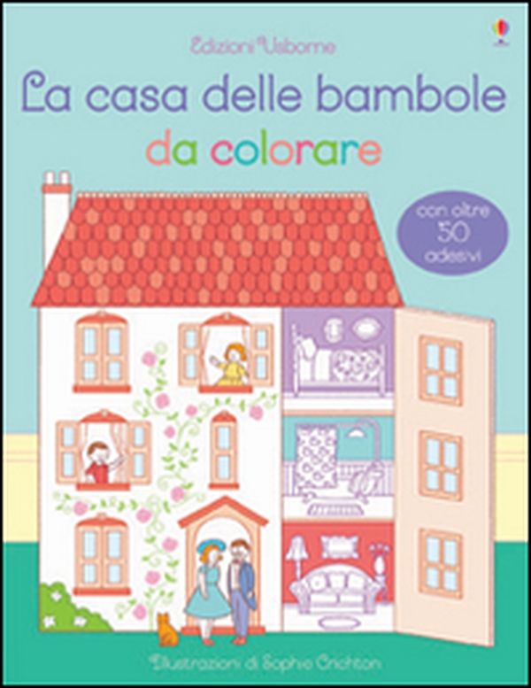 La casa delle bambole da colorare. Con adesivi - Librerie.coop La casa delle bambole da colorare. Con adesivi - Librerie.coop
