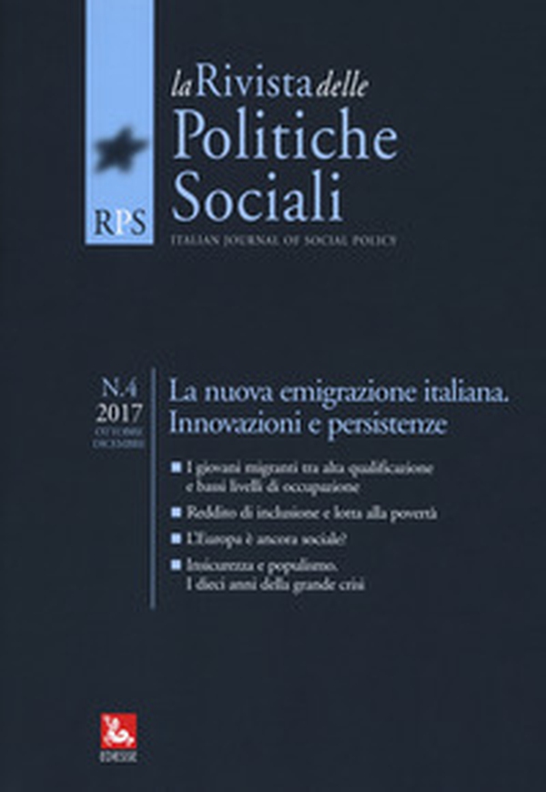 La rivista delle politiche sociali - Vol. 4 - Librerie.coop La rivista delle politiche sociali - Vol. 4 - Librerie.coop