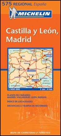 Castilla y Lèon, Madrid 1:400.000 - Librerie.coop
