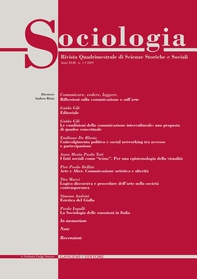 Sociologia n. 1/2009 - Librerie.coop Sociologia n. 1/2009 - Librerie.coop