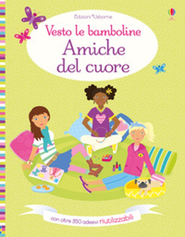 Amiche del cuore. Con adesivi - Librerie.coop Amiche del cuore. Con adesivi - Librerie.coop