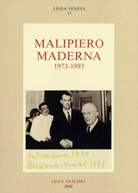 Malipiero-Maderna (1973-1993) - Librerie.coop