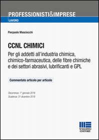 CCNL chimici - Librerie.coop CCNL chimici - Librerie.coop
