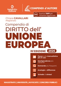 Compendio di diritto dell'Unione Europea 2026 - Librerie.coop