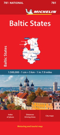Baltic States. 1:500.000 - Librerie.coop