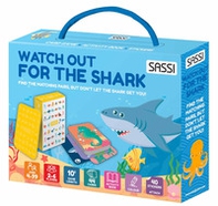 Watch out for the shark. Valigetta con carte e stickers - Librerie.coop Watch out for the shark. Valigetta con carte e stickers - Librerie.coop