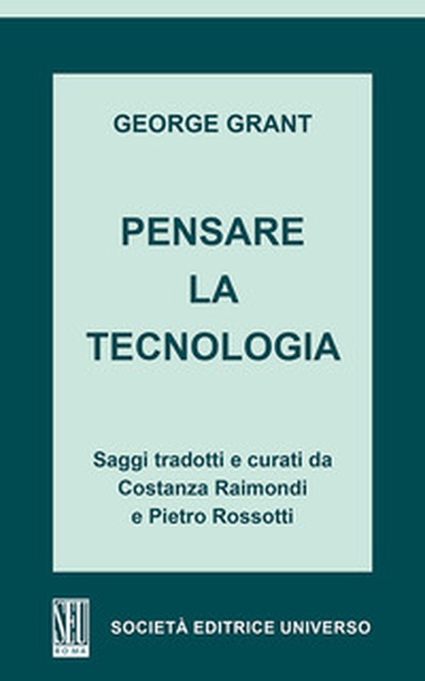 Pensare la tecnologia - Librerie.coop Pensare la tecnologia - Librerie.coop