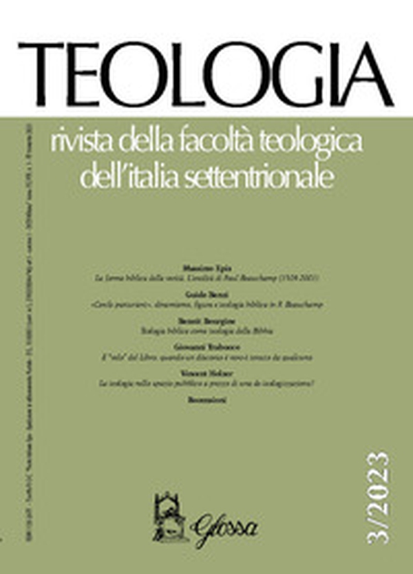 Teologia. Rivista della facoltà teologica dell'Italia settentrionale - Vol. 3 - Librerie.coop Teologia. Rivista della facoltà teologica dell'Italia settentrionale - Vol. 3 - Librerie.coop