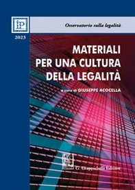 Materiali per una cultura della legalità 2023 - Librerie.coop Materiali per una cultura della legalità 2023 - Librerie.coop