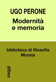 Modernità e memoria - Librerie.coop