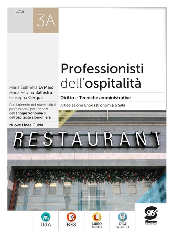 Professionisti dell'ospitalità 3A - Librerie.coop Professionisti dell'ospitalità 3A - Librerie.coop