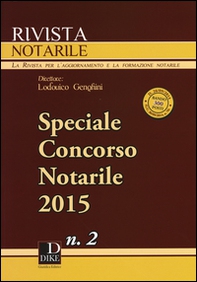 Rivista notarile (2015). Speciale concorso notarile - Vol. 2 - Librerie.coop