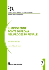 Il minorenne fonte di prova nel processo penale - Librerie.coop