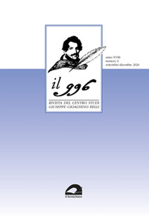 Il 996. Rivista del Centro studi «Giuseppe Gioachino Belli» - Librerie.coop Il 996. Rivista del Centro studi «Giuseppe Gioachino Belli» - Librerie.coop