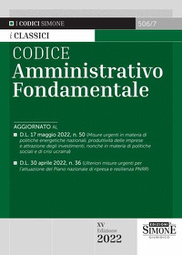 Codice amministrativo fondamentale - Librerie.coop Codice amministrativo fondamentale - Librerie.coop