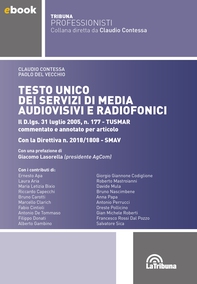 Testo Unico dei servizi di media audiovisivi e radiofonici - Librerie.coop