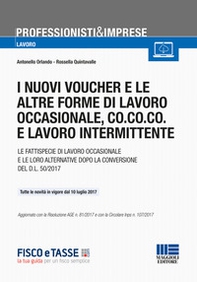 I nuovi voucher e le altre forme di lavoro occasionale, co.co.co. e lavoro intermittente - Librerie.coop