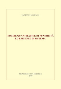Soglie quantitative di punibilità ed esigenze di sistema - Librerie.coop