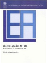 Léxico español. Actual - Librerie.coop