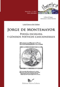 Jorge de Montemayor poesía escogida y géneros poéticos cancioneriles - Librerie.coop