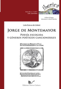 Jorge de Montemayor poesía escogida y géneros poéticos cancioneriles - Librerie.coop