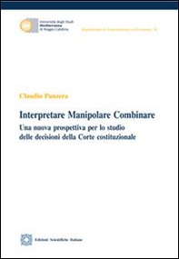 Interpretare manipolare combinare - Librerie.coop