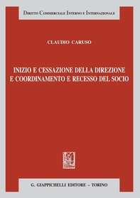 Inizio e cessazione della direzione e coordinamento e recesso del socio - Librerie.coop