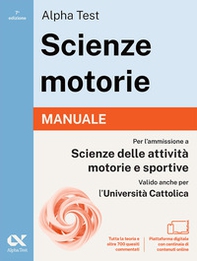 Alpha Test. Scienze motorie 2026/2027. Manuale. Per test TOLC e prove di ateneo - Librerie.coop