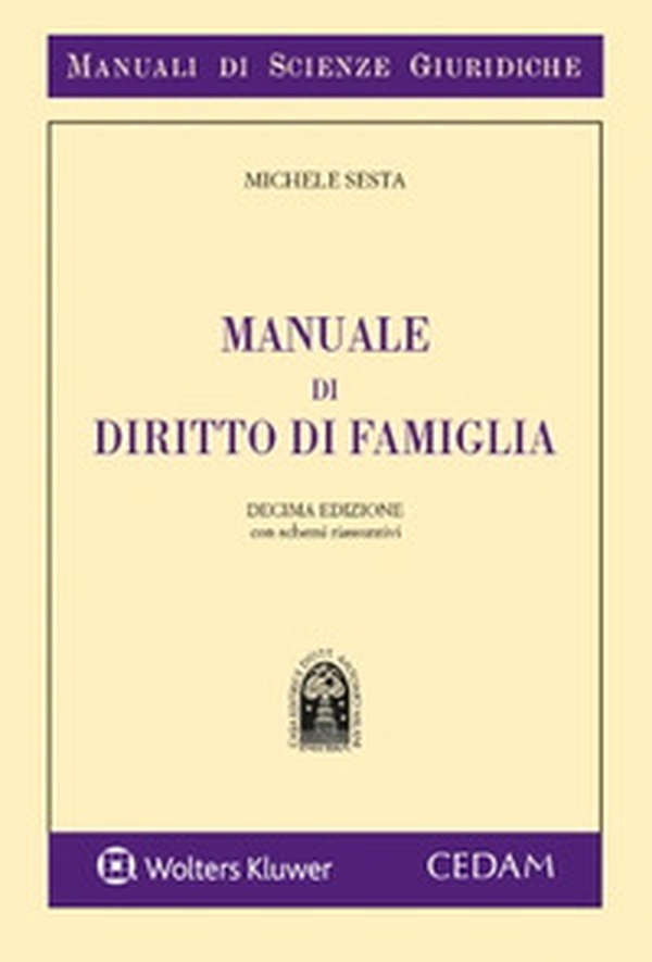 Manuale di diritto di famiglia - Librerie.coop Manuale di diritto di famiglia - Librerie.coop