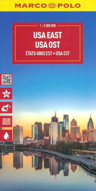 Stati Uniti Orientali 1:2.000.000 - Librerie.coop