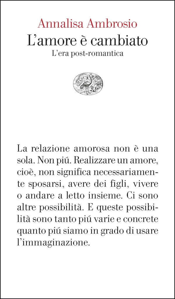 L'amore è cambiato - Librerie.coop L'amore è cambiato - Librerie.coop