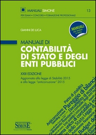 Manuale di contabilità di Stato e degli enti pubblici - Librerie.coop Manuale di contabilità di Stato e degli enti pubblici - Librerie.coop