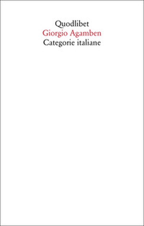 Categorie italiane. Studi di poetica e di letteratura - Librerie.coop Categorie italiane. Studi di poetica e di letteratura - Librerie.coop