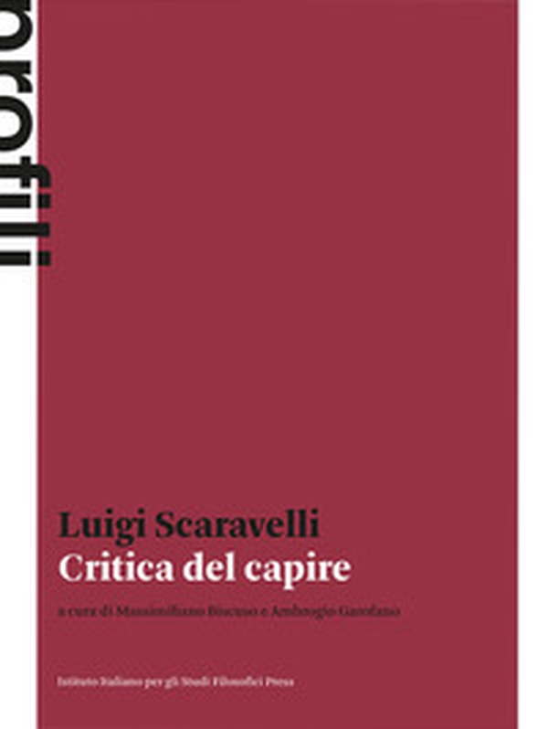 Critica del capire - Librerie.coop Critica del capire - Librerie.coop