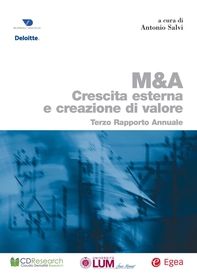 M&A. Crescita esterna e creazione di valore - Librerie.coop M&A. Crescita esterna e creazione di valore - Librerie.coop