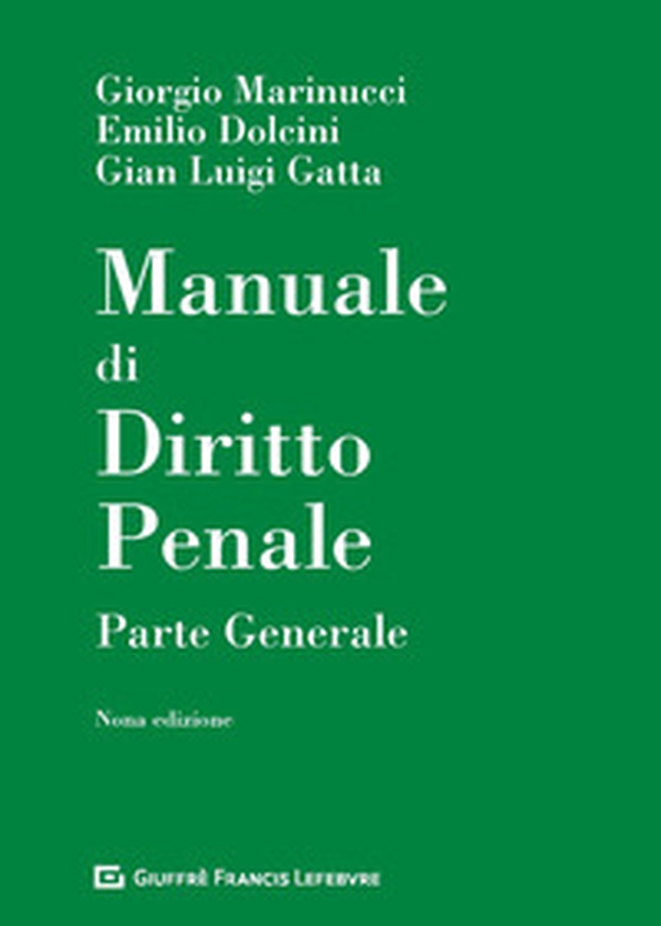 Manuale di diritto penale. Parte generale - Librerie.coop